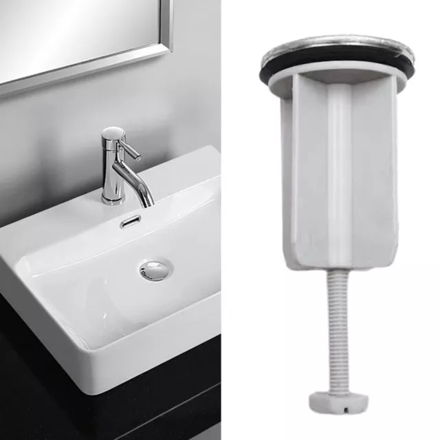 Universal 40 mm Durchmesser Ablaufstecker für Badezimmer Waschbecken Kupferabde
