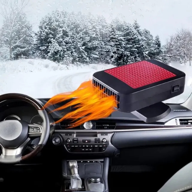 12V Electric Car Cooling Heater Fan Defogger Defroster Demister Portable 200W UK