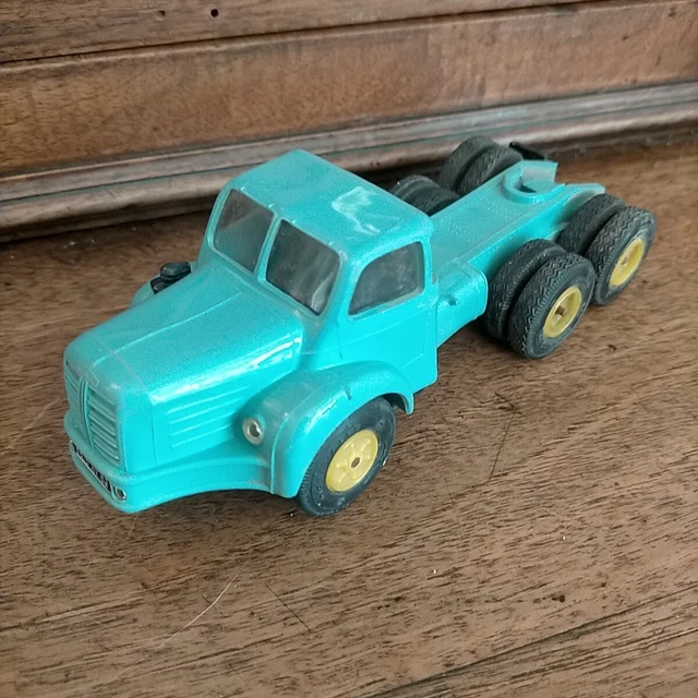 Miniature Norev 1/43 – Tracteur Berliet TBO 15, Transporteur Bleu Turquoise