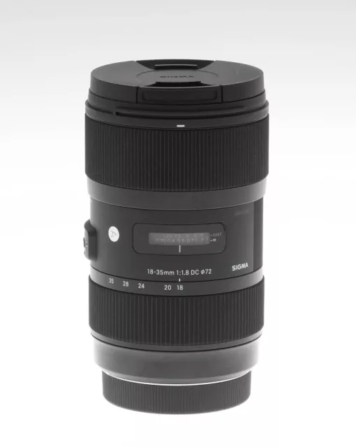 Sigma 18-35mm f/1.8 DC HSM Art Lens for Canon EF - Essential UV Filter Bundle 3