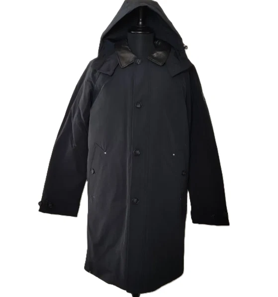 Doudoune Parka The Kooples Taille M Noire Reflets Bordeaux - Neuf Avec étiquettes