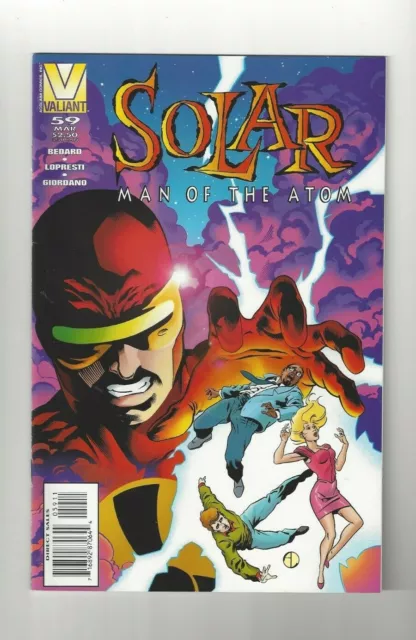 Solar, Man of The Atom #59 9.0 (W) VF/NM Low Print Run Valiant Comics 1996