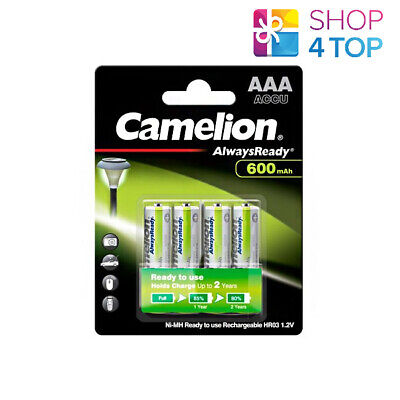 Camelion 16 X Camelion Solaire Batteries Always Prêt AAA Micro HR03 1,2V Nimh 600mAh 