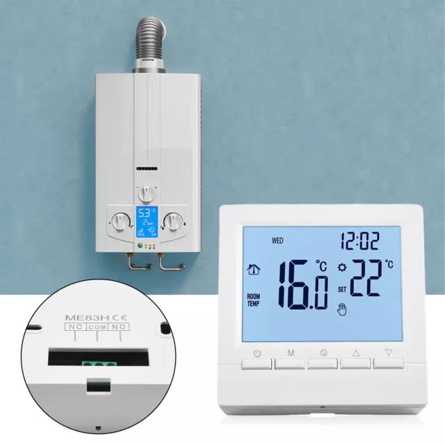 Thermostat Pièce Accessoires Contrôleur Électrique Réchaud ME8316A Plastique +