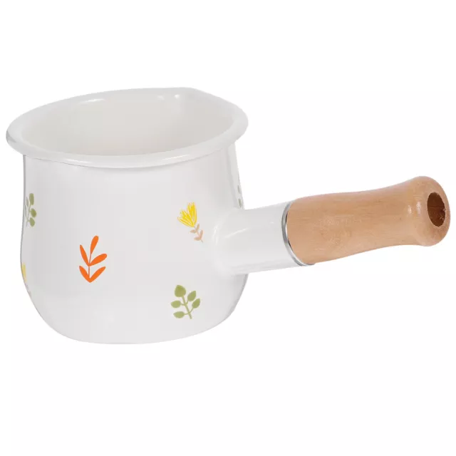 Mini Enamel Non-stick Kitchen Milk Heating Pot Mini Enamel