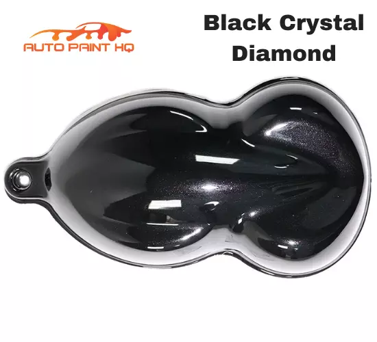 BLACK CRYSTAL DIAMOND Basecoat with Reducer Gallon (Basecoat Only