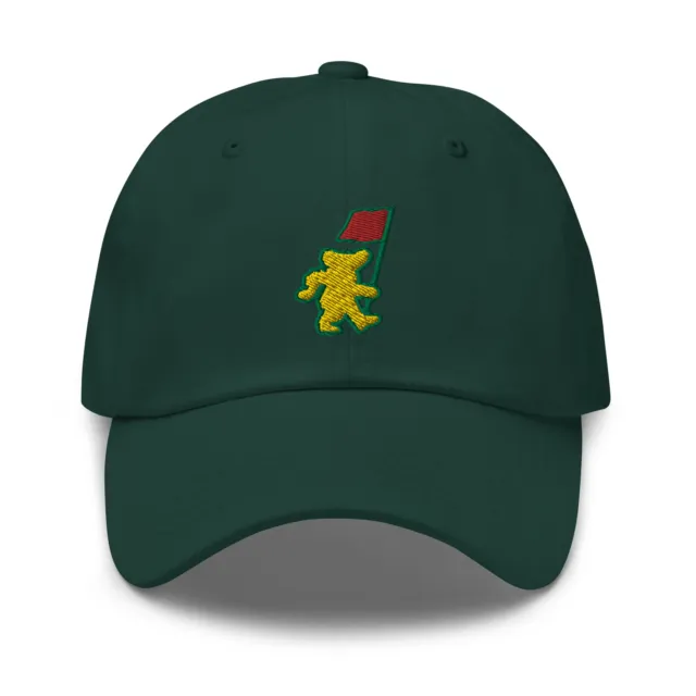 Grateful Dead Dancing Bear Masters Hat Dad hat Masters Augusta Cap Golf Hat