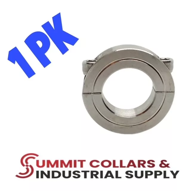 5/8” ID Stainless Steel Double Split Shaft Collar (Qty 1)FREE ship