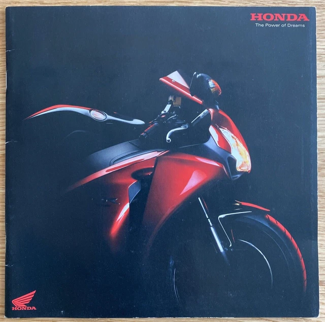 Honda CBR Fireblade 2008 depliant pubblicitario brochure originale moto stradale