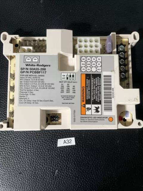 White Rodgers 50A55-288-05 Furnace Control Board