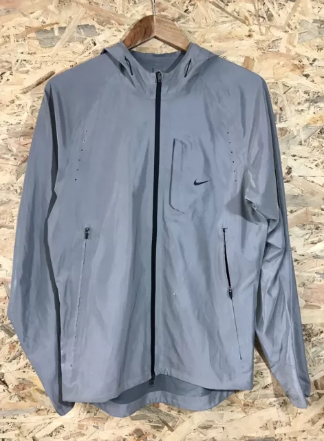 NIKE VAPOUR FLASH Reflective Reversible Running Jacket 3M 453072 010 Small RARE. 45.00 PicClick UK
