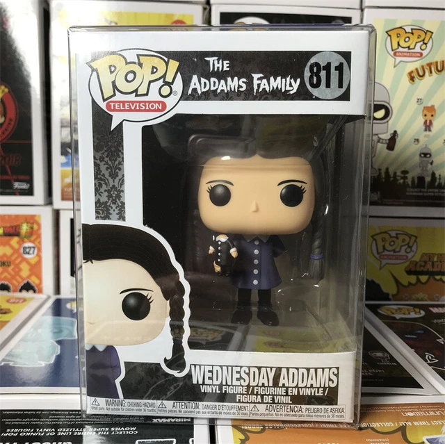 Figurine Pop The Addams Family Wednesday Addams #811 w/Protector "In Hand"