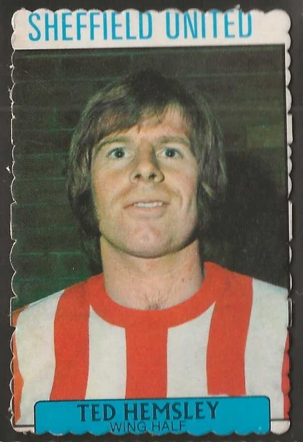 A&Bc-Football 1971 (Crinkle Cut Purple Back)-#180- Sheffield United - Hemsley