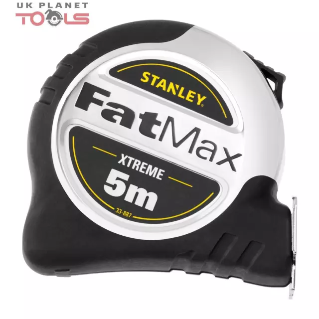 Stanley STA033887 FatMax Tape Measure  Rule 5m Metric Only 0-33-887