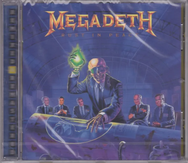 Megadeth 1990 CD - Rust In Peace +4 (2004 Remaster) Metallica/Overkill - Sealed