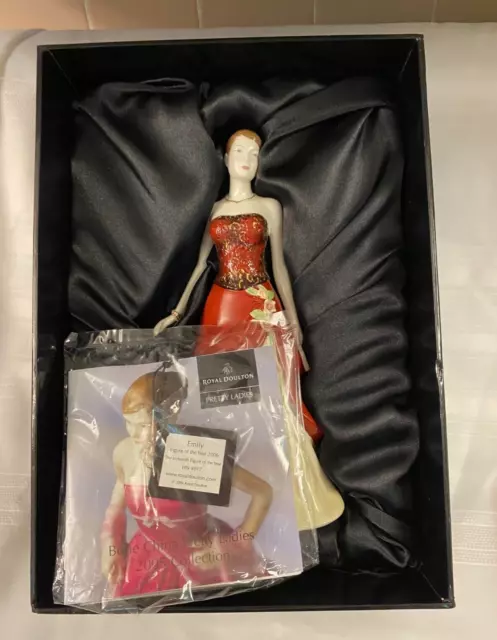 Royal Doulton Pretty Ladies Figure of the Year 2006 EMILY HN 4817 Original Box