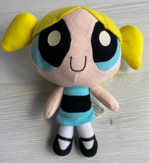 THE POWERPUFF GIRLS 8" BUBBLES Soft Beanie Plush Toy (CARTOON NETWORK