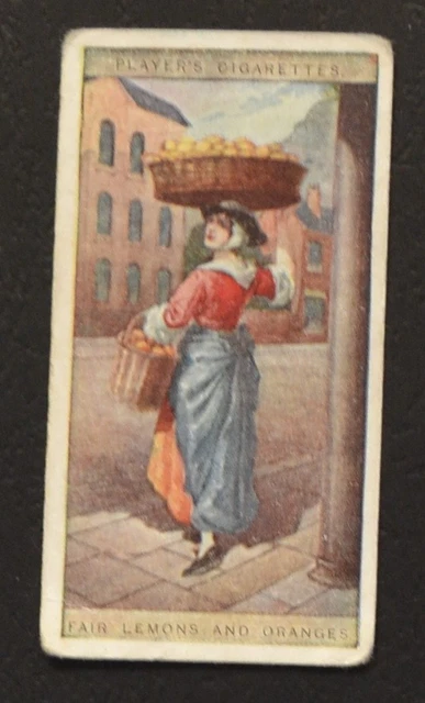 players cigarette cards cries of london 1916 - JOHN Player & Sons - Cries of London (2nd Series) No. 3 - Old  Cloaks.... $1.95