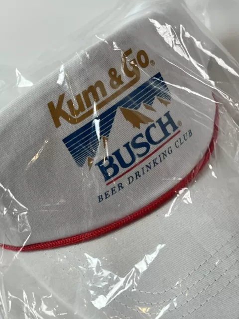 Kum & Go Hat Busch Beer Drinking Club Snapback Budweiser Brewery Limited Promo