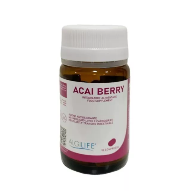 ALGILIFE Acai Berry - Antioxidant Supplement 30 Tablets