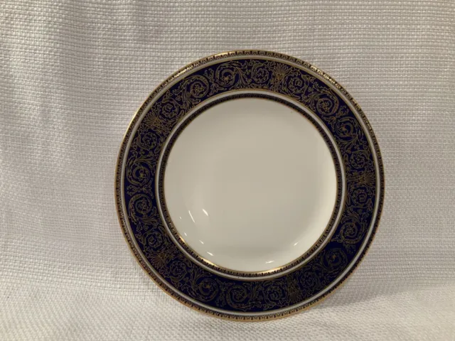 One Royal Doulton Imperial Blue 6 1/2” Bread Plate. Multiple Available.