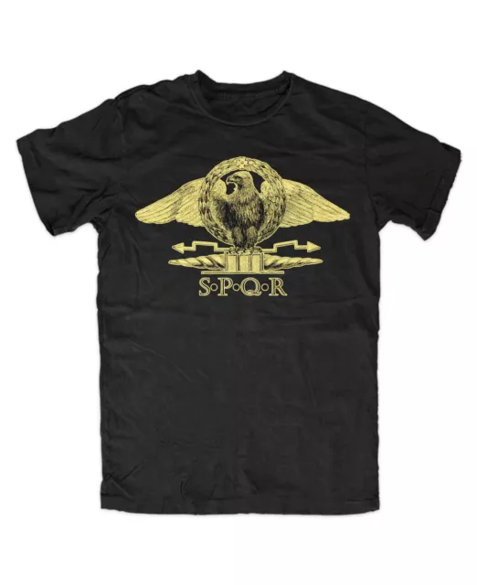 SPQR T-Shirt  Spor Rom Gladiatoren Römisches Reich Legionär Römer , Prätorianer