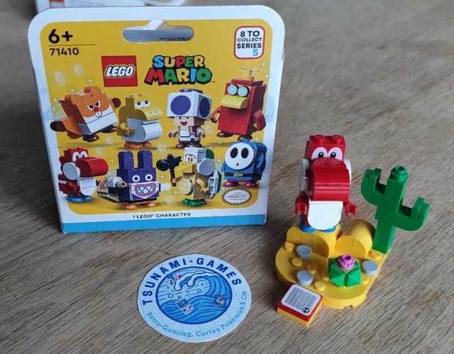 LEGO 71410 MINIFIGURES Nintendo Super Mario Série 5 : YOSHI ROUGE ...