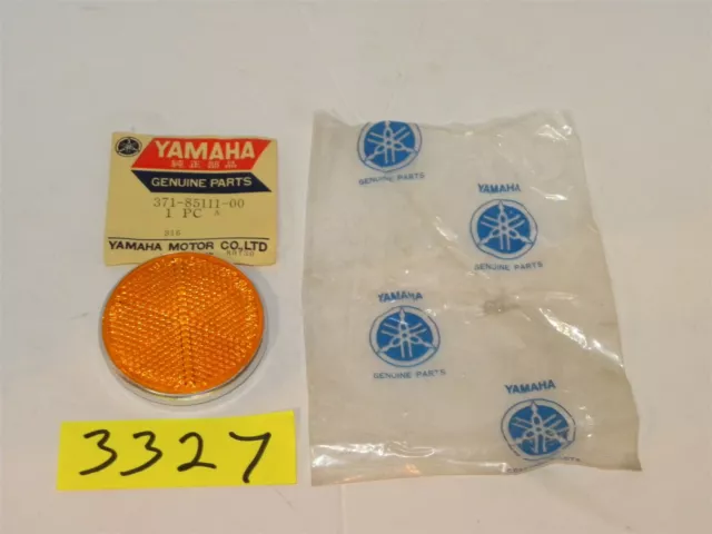 Nos Yamaha Vintage Front Fork Reflector 371-85111-00 Rd400 Rd350 Xs500 Xt 500 Sr