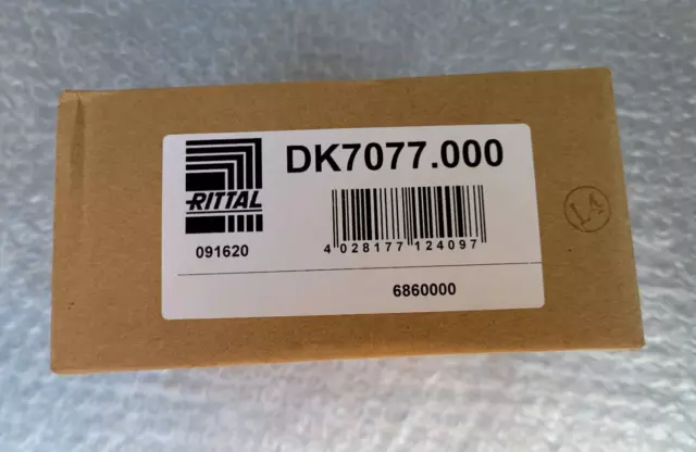 RITTAL DK 7077.000 Morsetti Dei Cavi VE25 - Nuovo / Conf Worldwide Shipping,Rech