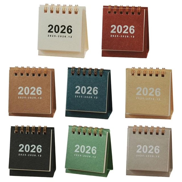 Snapklik.co : 2025 Desk Calendar - Standing Flip Desktop Calendar 2025 - View #4