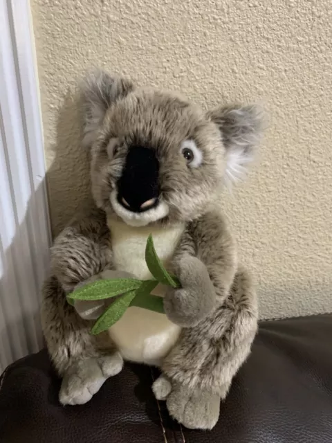 2013 FAO Koala Bear Plush Stuffed Animal 13" With Eucalyptus Branch Toys R Us