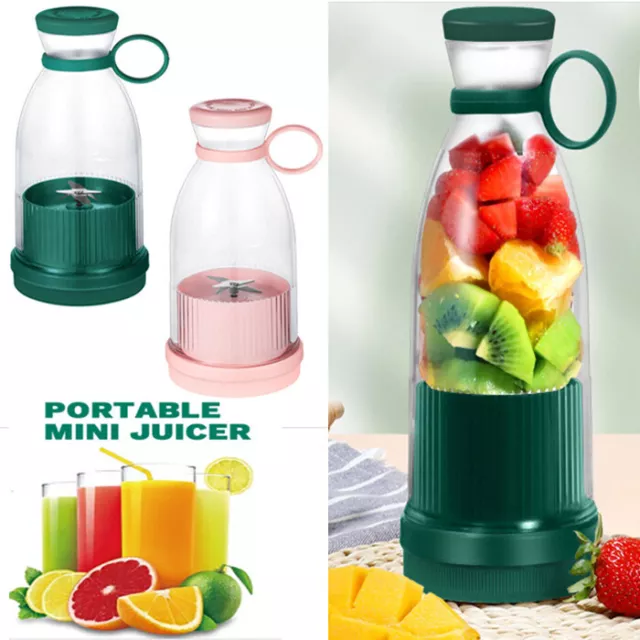 380ml Portable Electric Mini Mixer Blender Smoothie Shaker Juicer Machine Hot