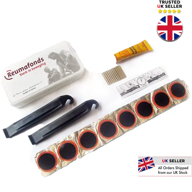 Essential Bicycle Puncture Repair Kit Glue Bike Tyre Patches Inner Tube Kit Tool