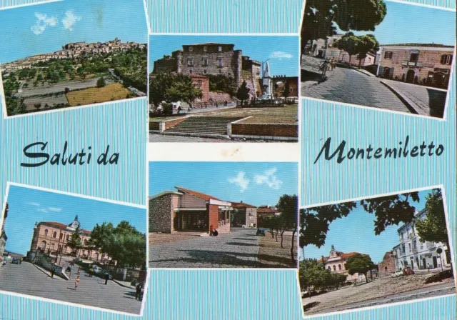 Montemiletto- Saluti Da -Vedutine - Avellino