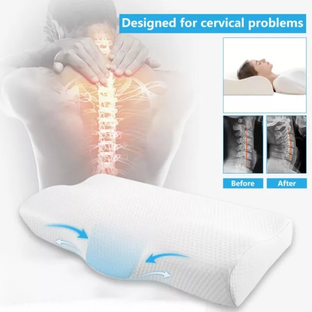 Cervical Orthopedic Pillow Memory Foam Pillow Neck Back Support Head Pillows