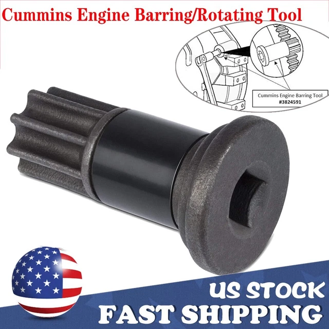 ENGINE BARRING ROTATING Tool For Cummins B&C Series 5.9L Diesel Dodge