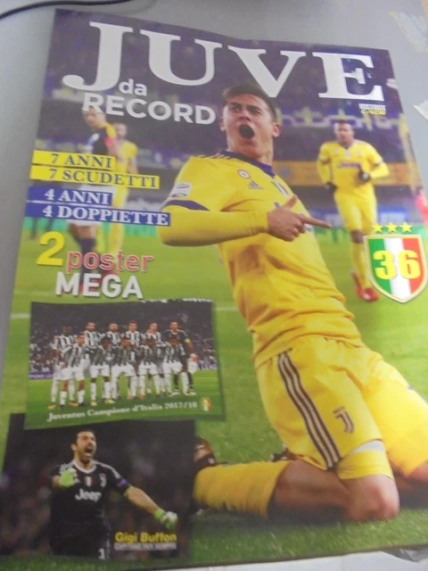 Maxi Poster SPECIALE INSTANT GOL - Juventus Campione D'Italia 2012-2013 - NEUF