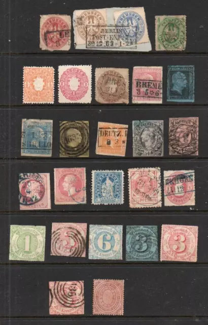 Germany "States inc Locals" Stamps  MM/Used See Scans GR12