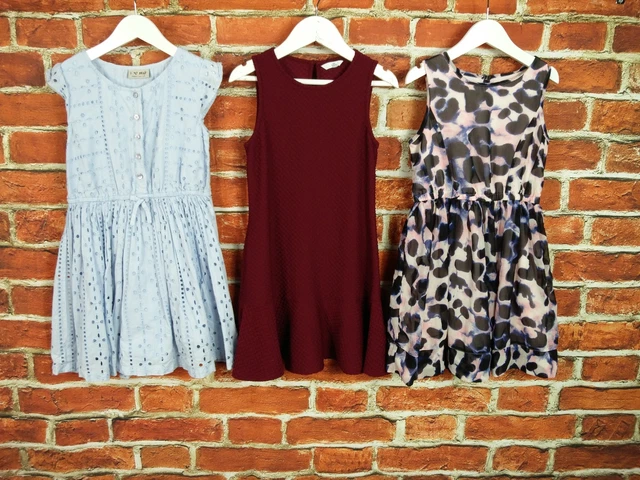 Girls Bundle Age 6-7 Years Next M&S Bluezoo Summer Dress Smart Casual Kids 122Cm