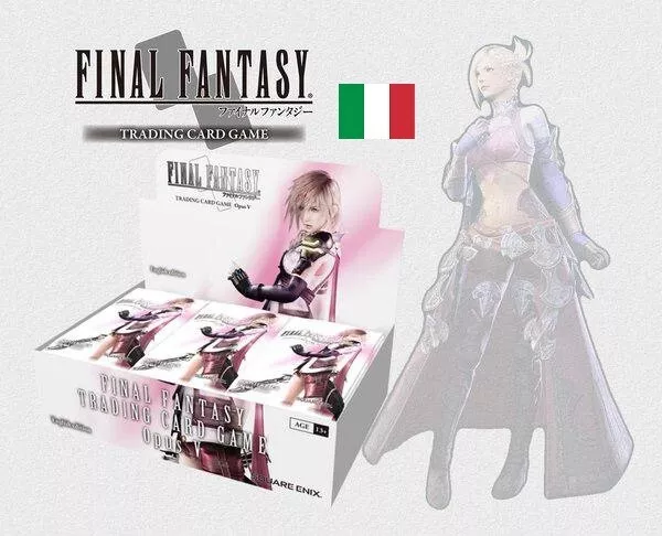 Final Fantasy Trading Card Game FFTCG Booster Box Opus V 5 (ITALIANO)