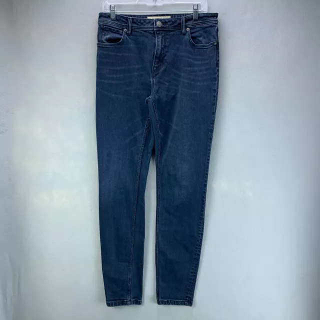Burberry Brit Jeans Womens 31x31 Blue High Rise Skinny Stretch Dark Wash