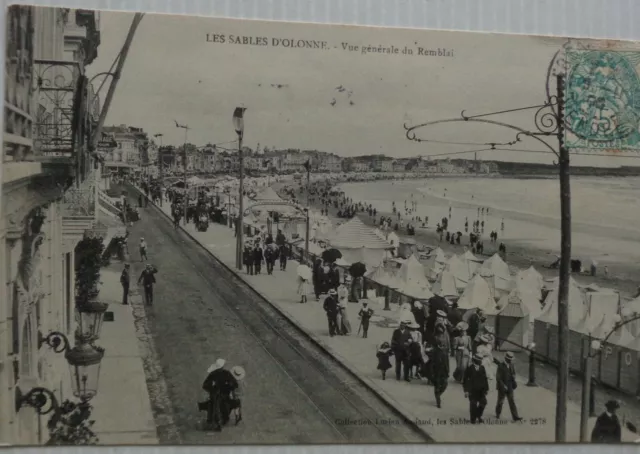 - All Sands D 'ol D'Olonne 85 CPA View General of / The Bank Good Condition