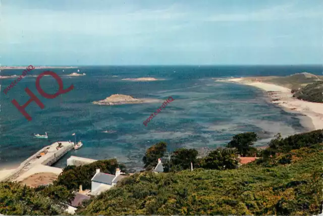 Picture Postcard>>Herm, the Harbour and White House Hotel