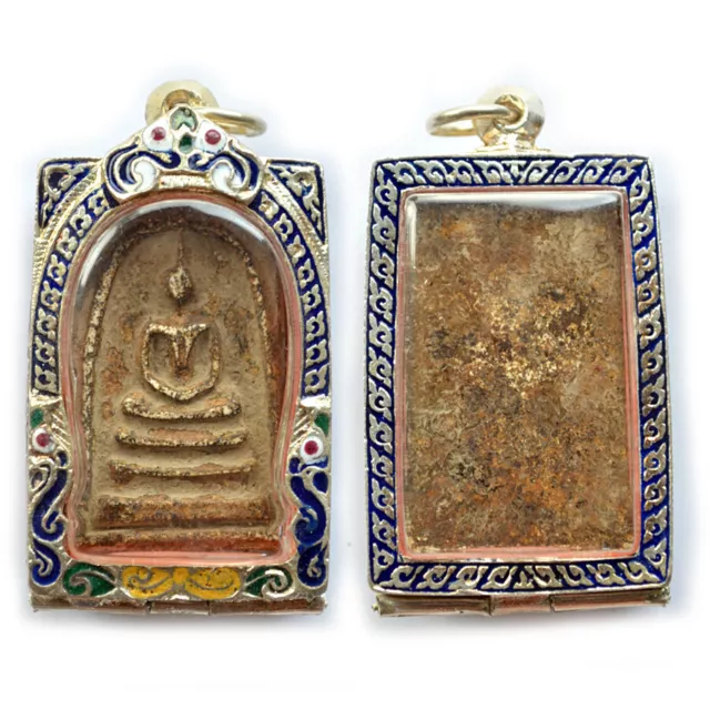 Old Phra Somdej LP toh Wat Rakang Pim Yai Thai Buddha Amulet Pendant Magic #A07