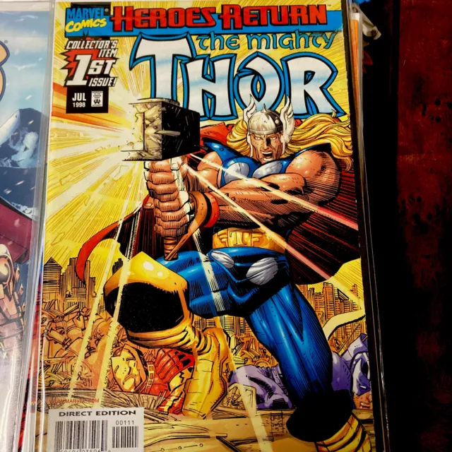 Marvel Comics The Mighty Thor #1 Heroes Return VF/NM 1998