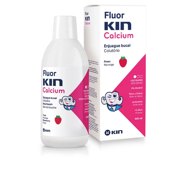 Hygiène Kin unisex FLUORKIN CALCIUM enjuague bucal 500 ml