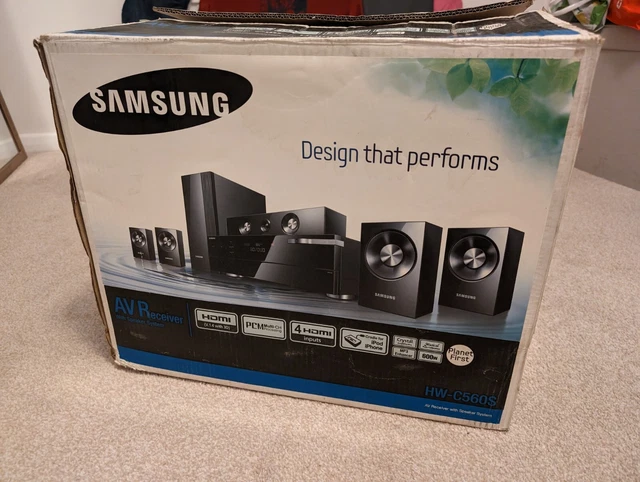 SAMSUNG 5.1 SURROUND Sound Home Theatre System HW-C560S £249.99