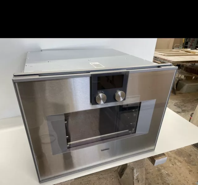 Gaggenau Combi Steam Oven BS450110 / 04 Stainless Steel Single Oven