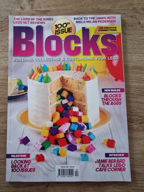 Blocks magazine Lego builds Issue 100 - anniversary - cafe