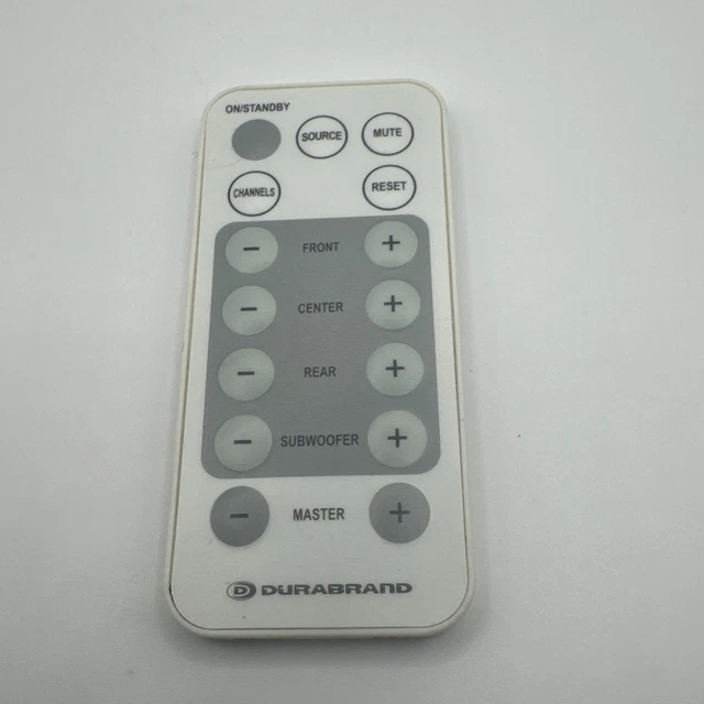 DURABRAND HOME THEATER Original Remote Control HT 3918